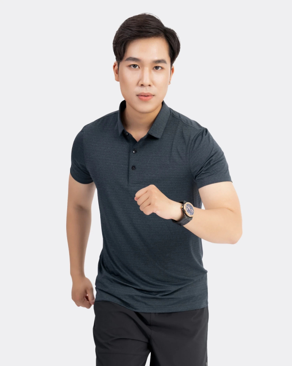 Áo Polo Thể Thao Nam Cao Cấp 2041-2042-2043-2044 Xanh Tím Than 2