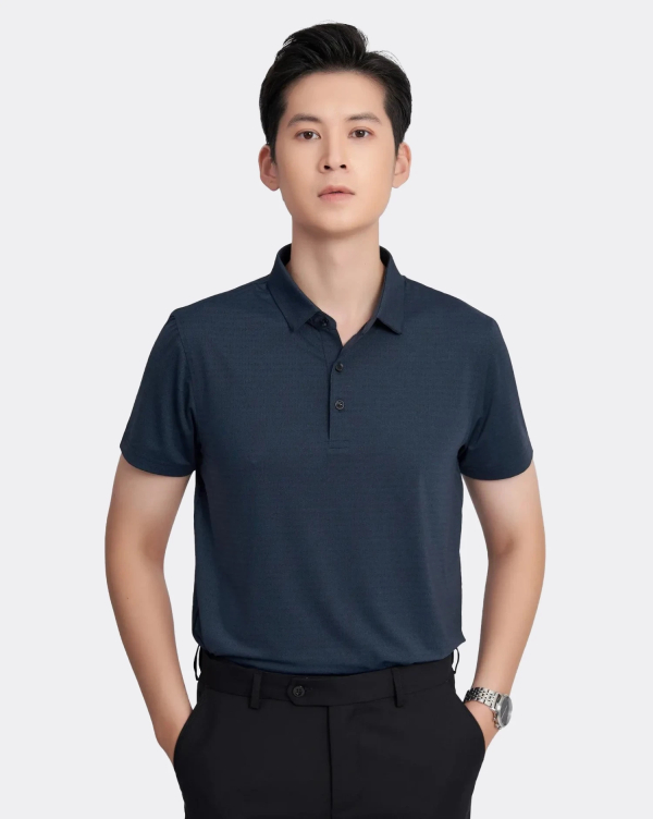 Áo Polo Thể Thao Nam Cao Cấp 2041-2042-2043-2044 Xanh Tím Than