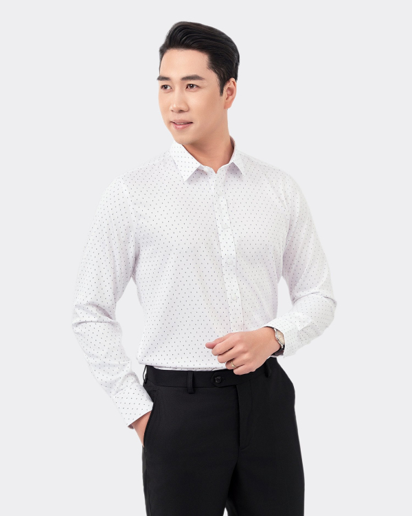 Áo Sơ Mi Dài Tay Nam 3042