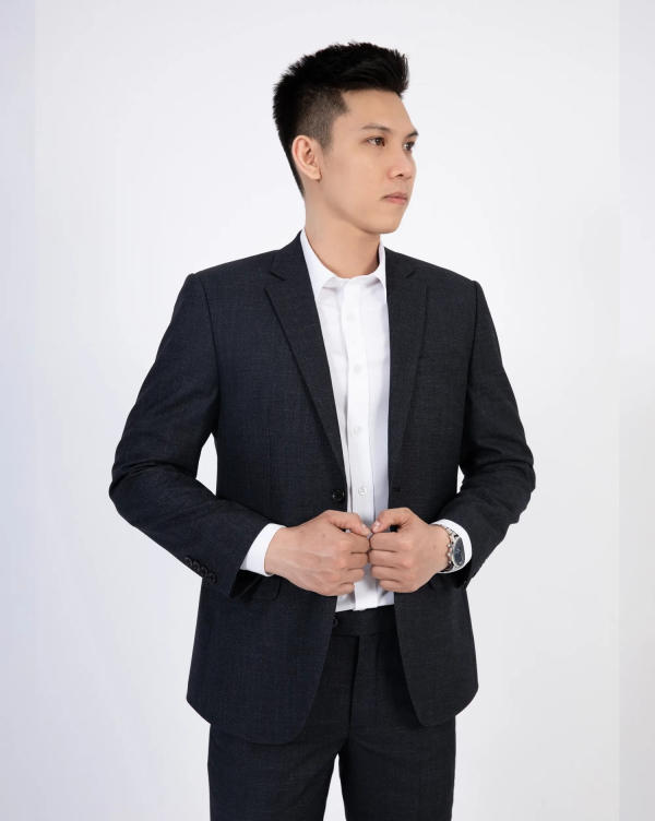 Áo Vest Nam 3002 Xanh Đen