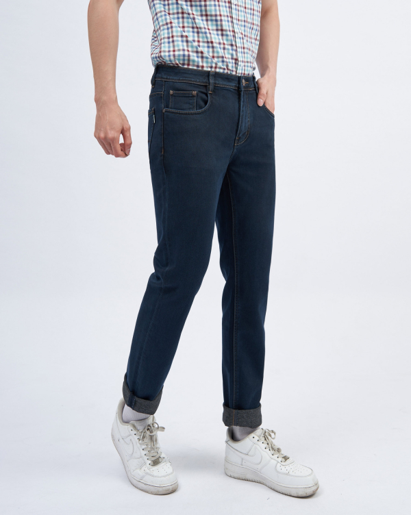 Quần Jeans Nam Màu Xanh Đen 3003A