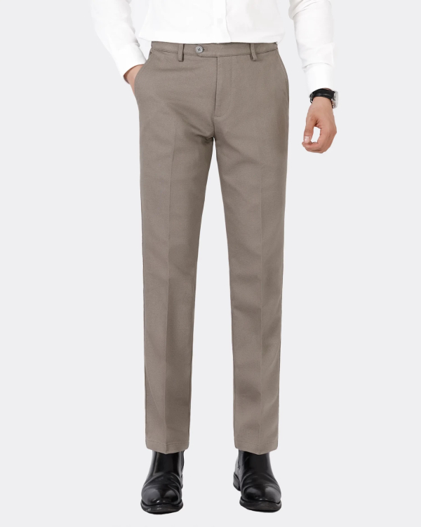 Quần Kaki Nam Dáng Classic 3002 Nâu