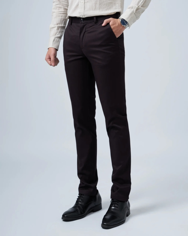 Quần Kaki Nam Dáng Slim 2005 Nâu