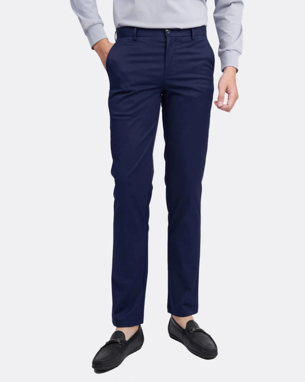 Quần Kaki Nam Dáng Slim 2005 Xanh Đậm