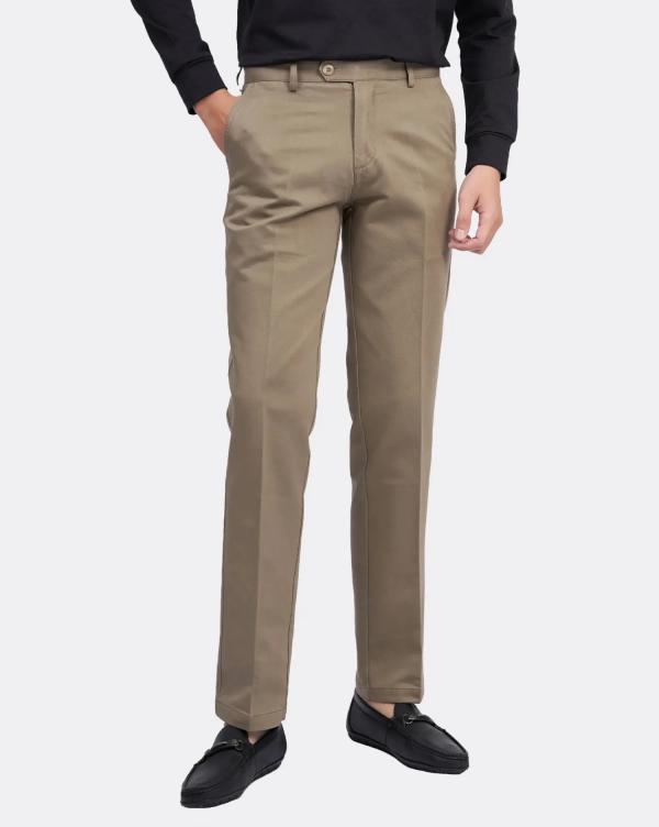 Quần Kaki Nam Trơn Dáng Classic 2004 Vàng