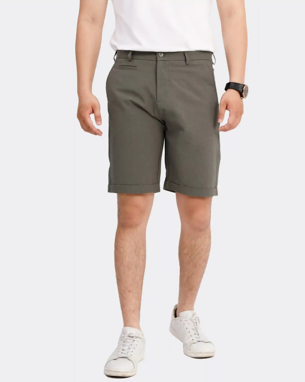 Quần Short Âu Nam 3004 Nâu