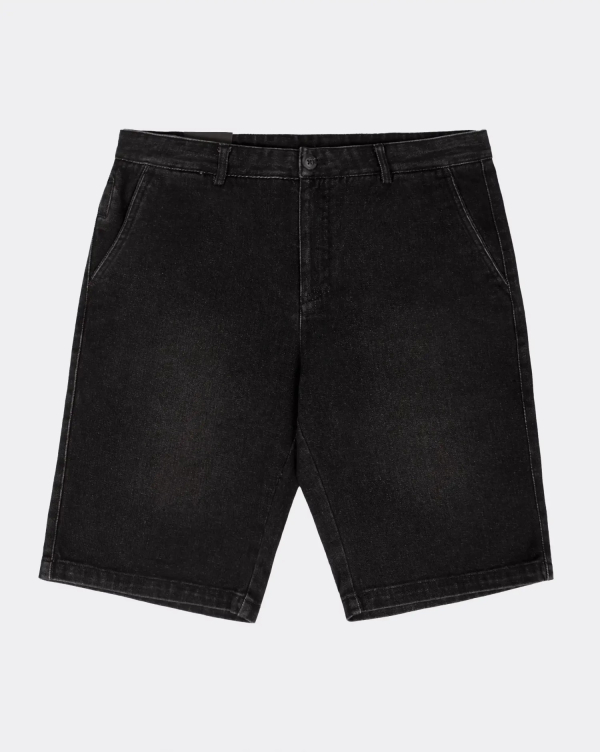 Quần Short Jeans Nam 3001 Đen Nhạt