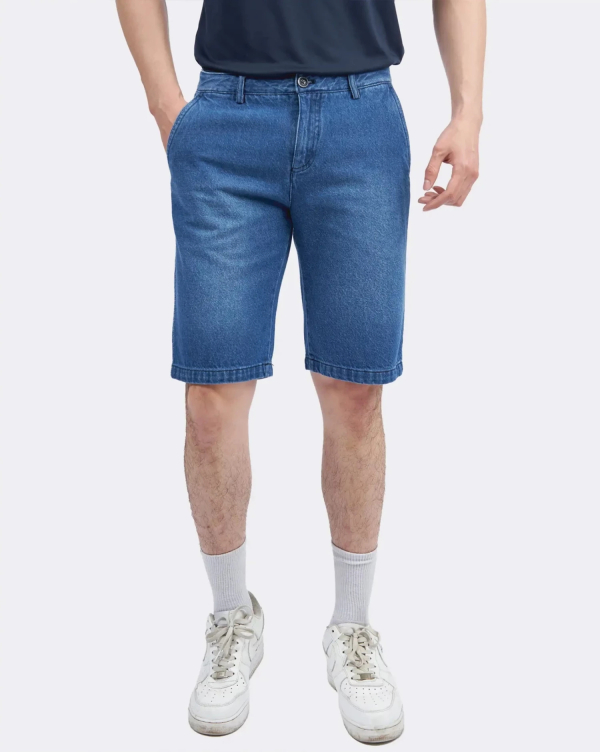 Quần Short Jeans Nam 3001 Xanh Da Trời 2