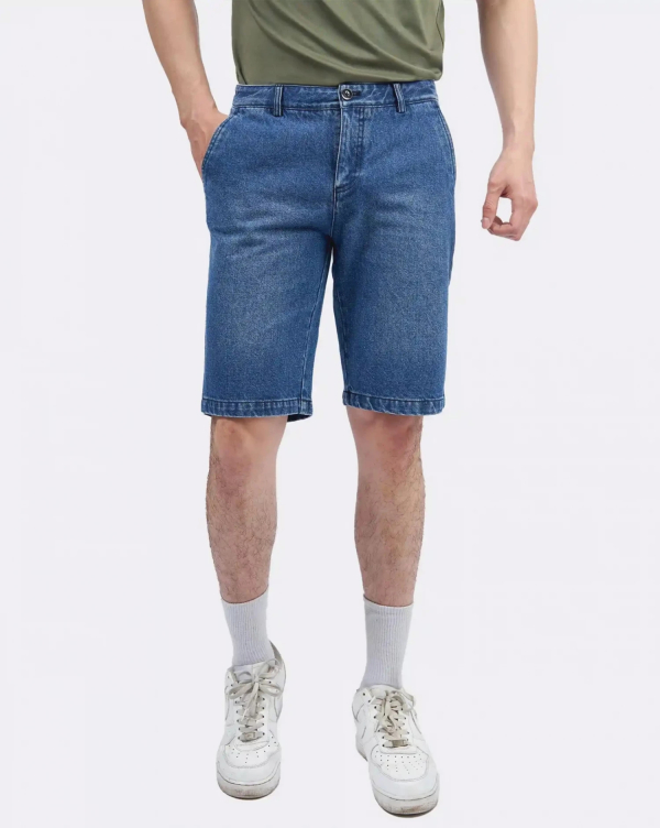 Quần Short Jeans Nam 3001 Xanh Da Trời 5