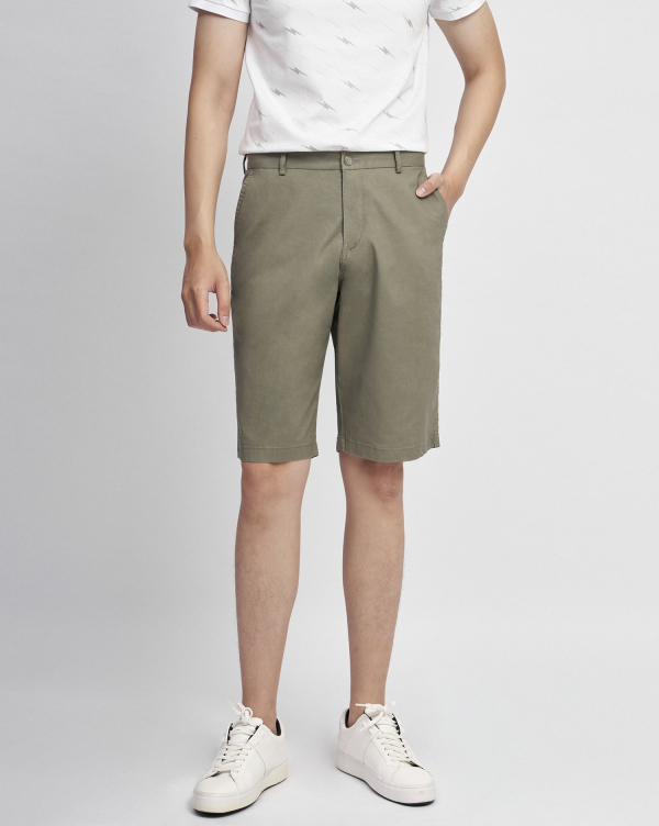 Quần Short Kaki Nam Trơn 2001-2002-2003-2004-2005 Xanh Đậm