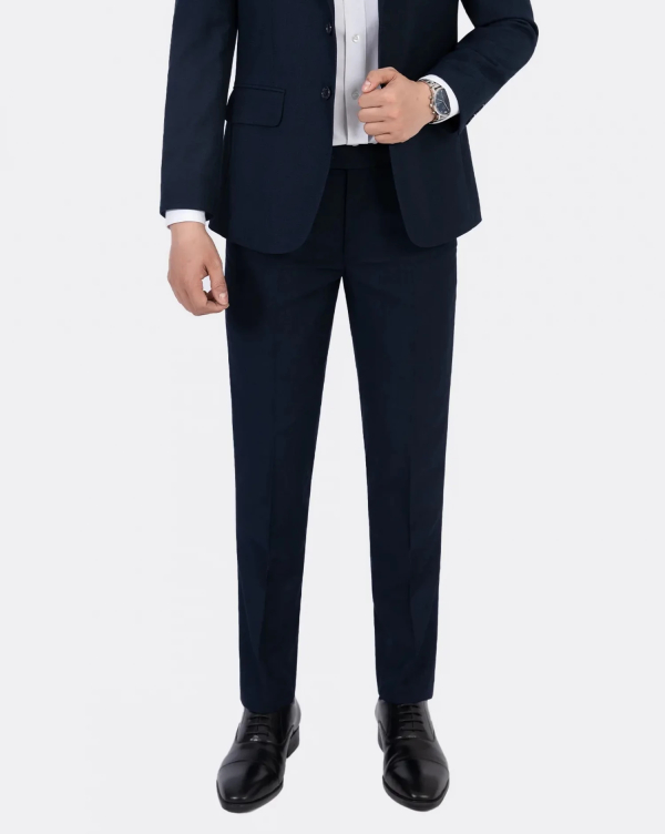 Quần Vest Nam 3002 Xanh Tím Than