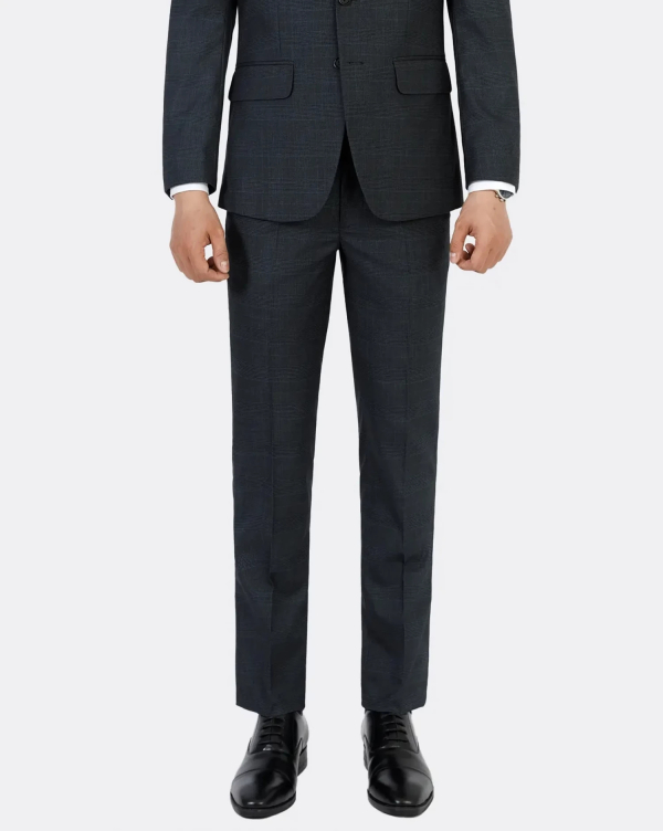 Quần Vest Nam 3005 Xám Đậm