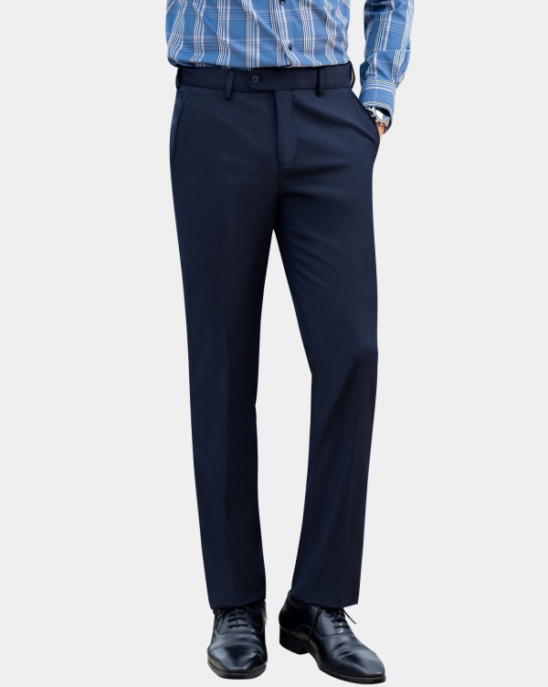 Quần Vest Nam 4003 Xanh Tím Than