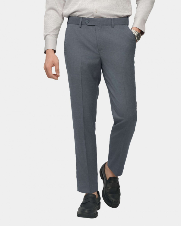 Quần Vest Nam 4004 Xám Đậm