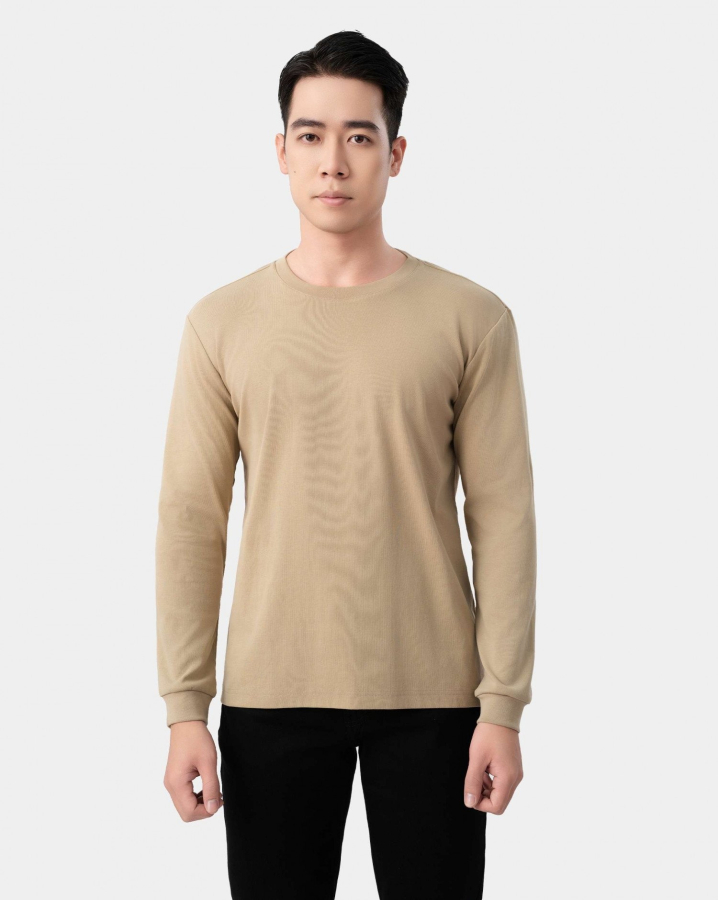 Áo Giữ Nhiệt Nam 4002 - Be