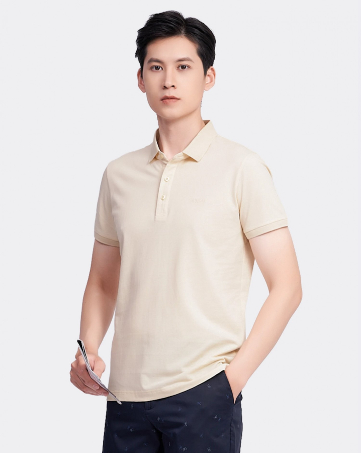 Áo Polo Nam Cotton 2010 Vàng