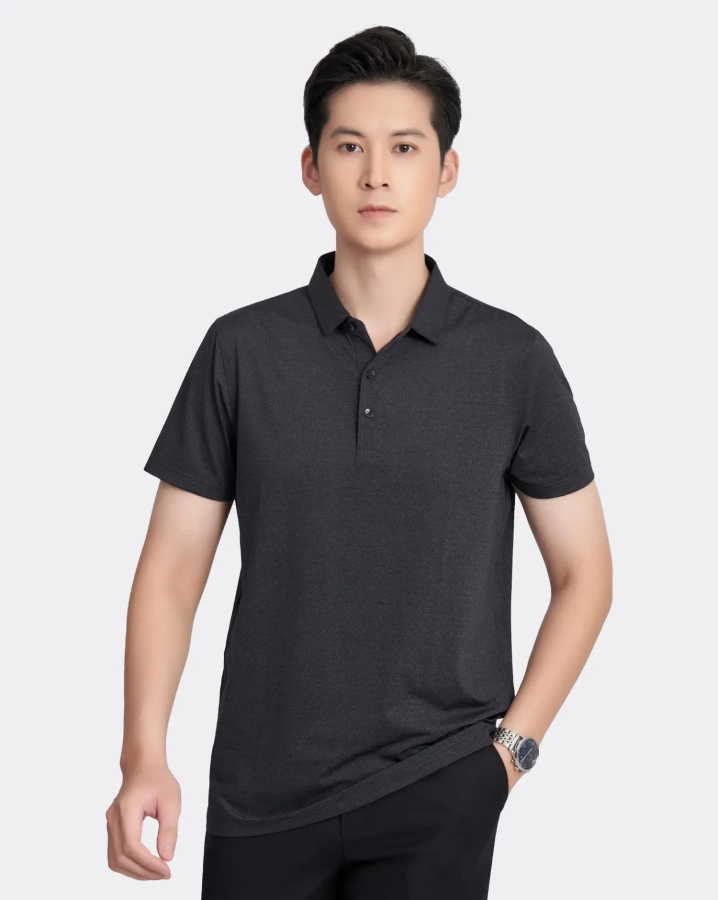 Áo Polo Thể Thao Nam Cao Cấp 2041 Đen