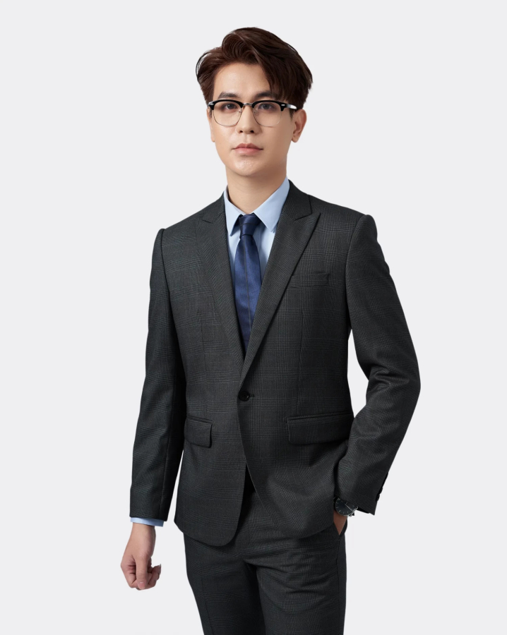 Áo Vest Nam 3005 - Xám Đậm