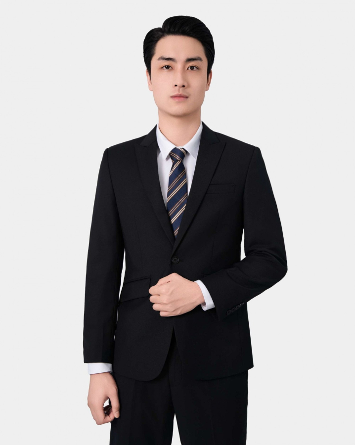 Áo Vest Nam 4002 - Đen