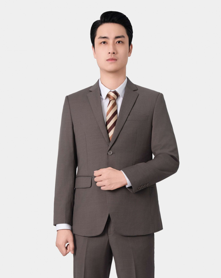 Áo Vest Nam 4002 - Xám