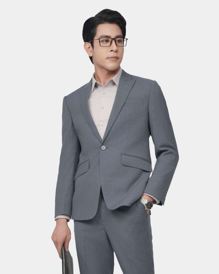 Áo Vest Nam 4004 - Xám Đậm