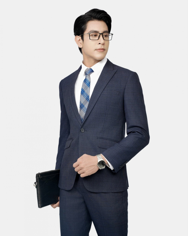 Áo Vest Nam 4008 - Xanh Tím Than