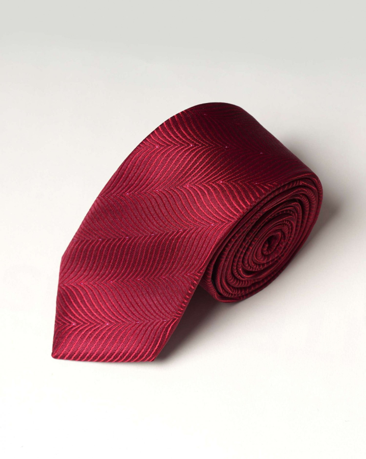 Cà Vạt Nam Màu Đỏ Đô 4021A