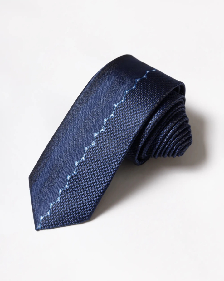 Cà Vạt Nam Màu Xanh Đen 3001A