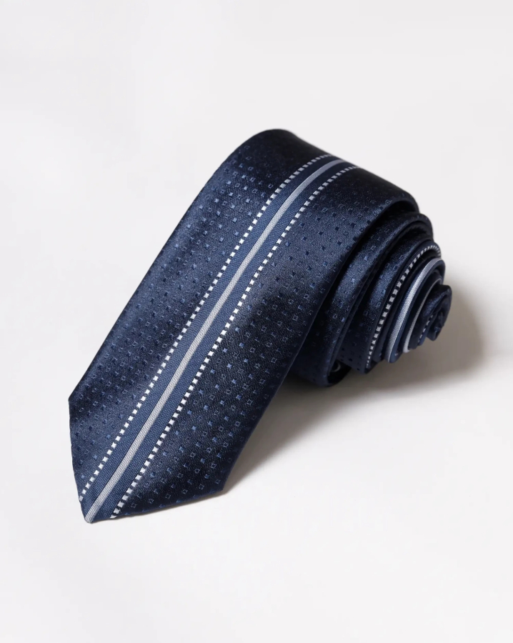 Cà Vạt Nam Màu Xanh Đen 3003A