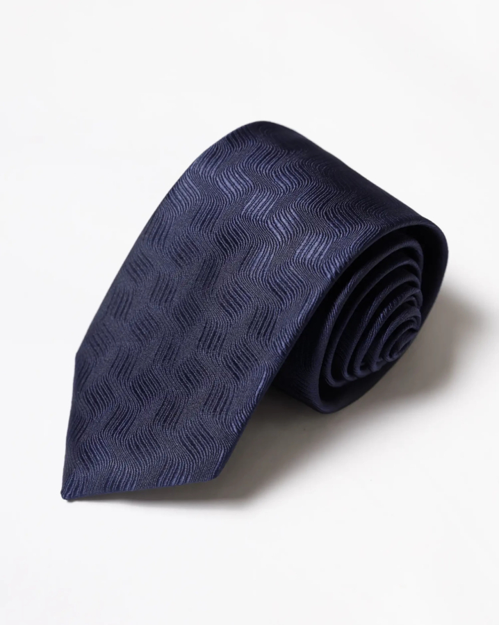 Cà Vạt Nam Màu Xanh Đen 3027A