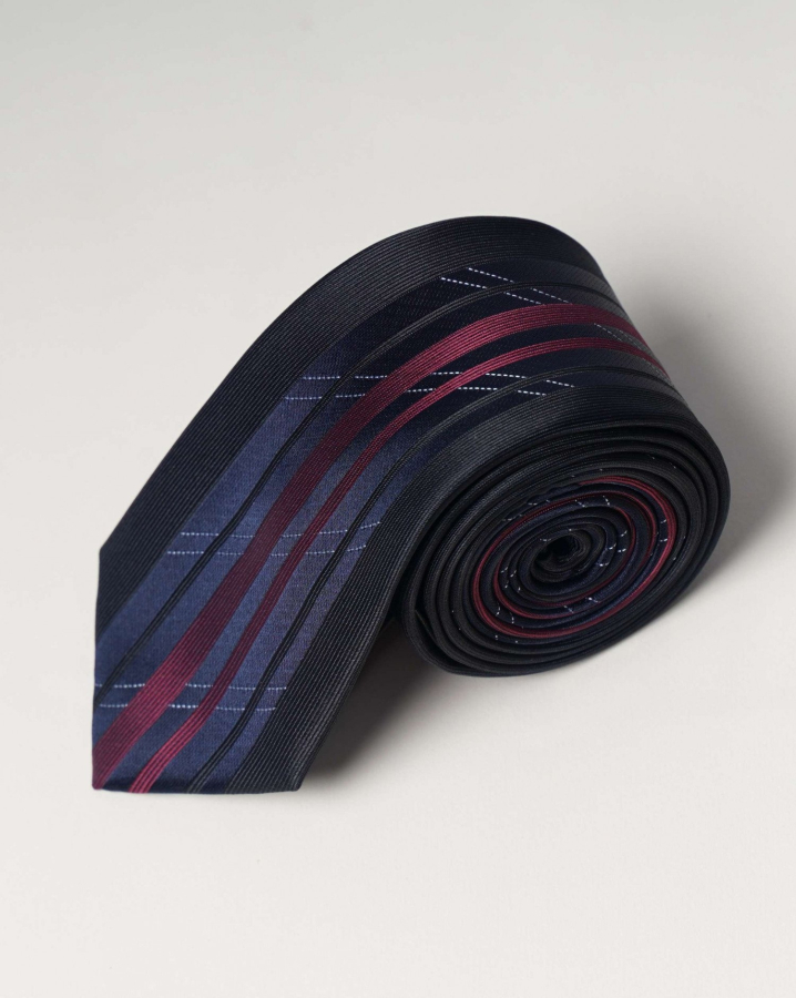 Cà Vạt Nam Màu Xanh Đen 4037A