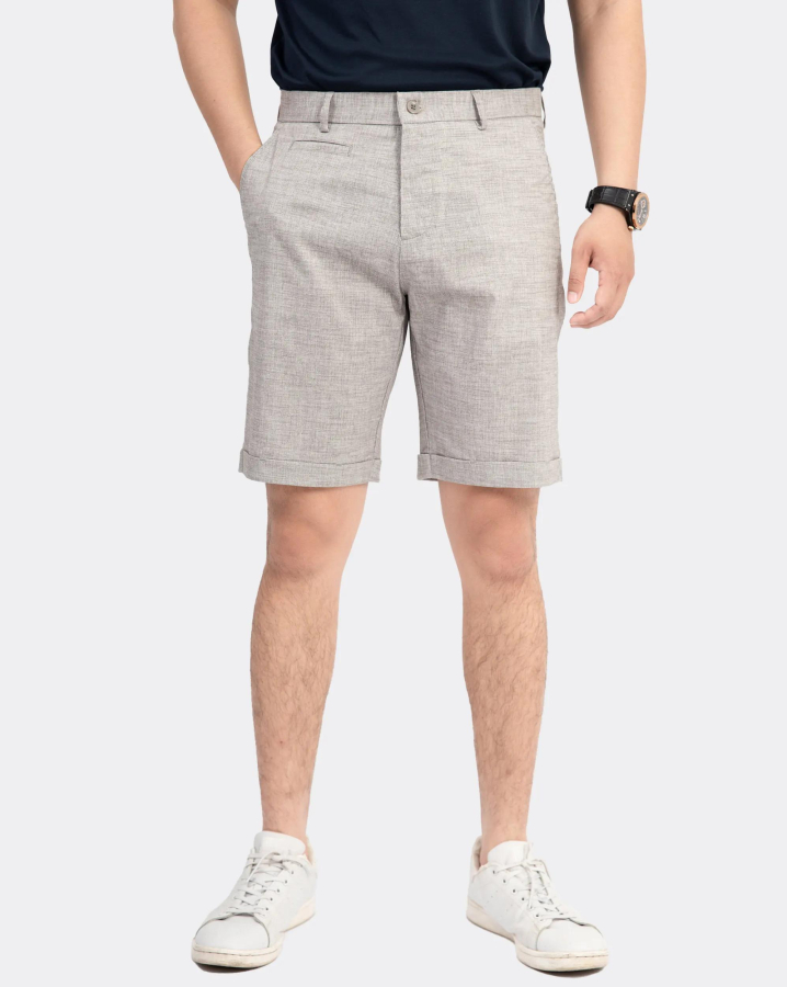 Quần Short Âu Nam 3004A Xám
