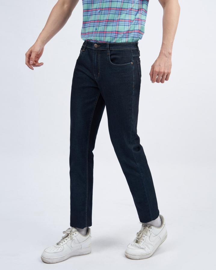 Quần Jeans Nam Màu Xanh Đen 3002 - Xanh Tím Than
