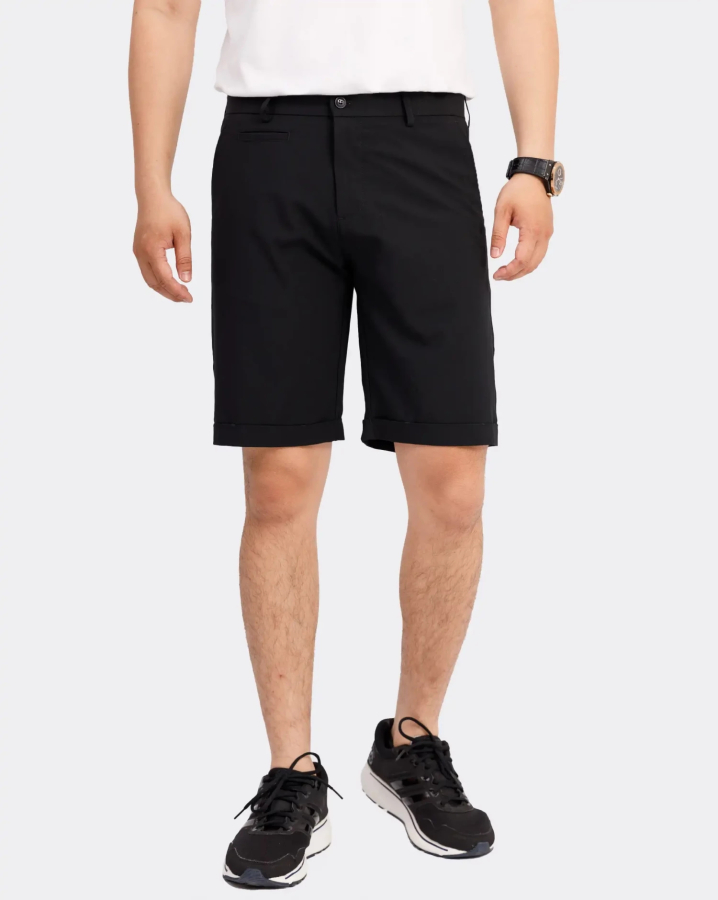 Quần Short Âu Nam 3004E Đen
