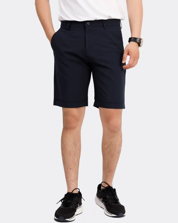 Quần Short Âu Nam 3004M Xanh Tím Than