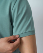 Áo Polo Nam Cotton Trơn 5005D Xanh Nhạt 2