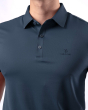 Áo Polo Nam Thể Thao Seamless 5003D Xanh Đậm