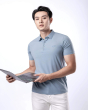 Áo Polo Nam Thể Thao Seamless 5004C Xanh Nhạt