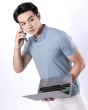 Áo Polo Nam Thể Thao Seamless 5004C Xanh Nhạt