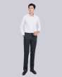 Áo Sơ Mi Dài Tay Nam Màu Trắng 5001W