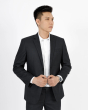 Áo Vest Nam 3004C Xám Đậm