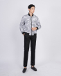 Áo Jacket Bomber Nam 2001 Xám