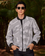 Áo Jacket Bomber Nam 2001 Xám