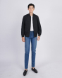 Áo Jacket Bomber Nam 2001 Xanh Tím Than 2