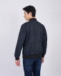 Áo Jacket Bomber Nam 2001 Xanh Tím Than 3