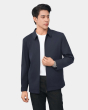 Áo Khoác Nam Cổ Bẻ 4001 Xanh Tím Than