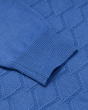 Áo Len Nam Cotton Họa Tiết 2007 Xám 3
