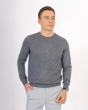 Áo Len Nam Cotton Họa Tiết 2007 Xám