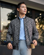 Áo Mono Jacket Bomber Nam Họa Tiết 4003B