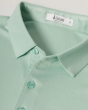 Áo Polo Nam Cotton Trơn 3002 Xanh Da Trời 2